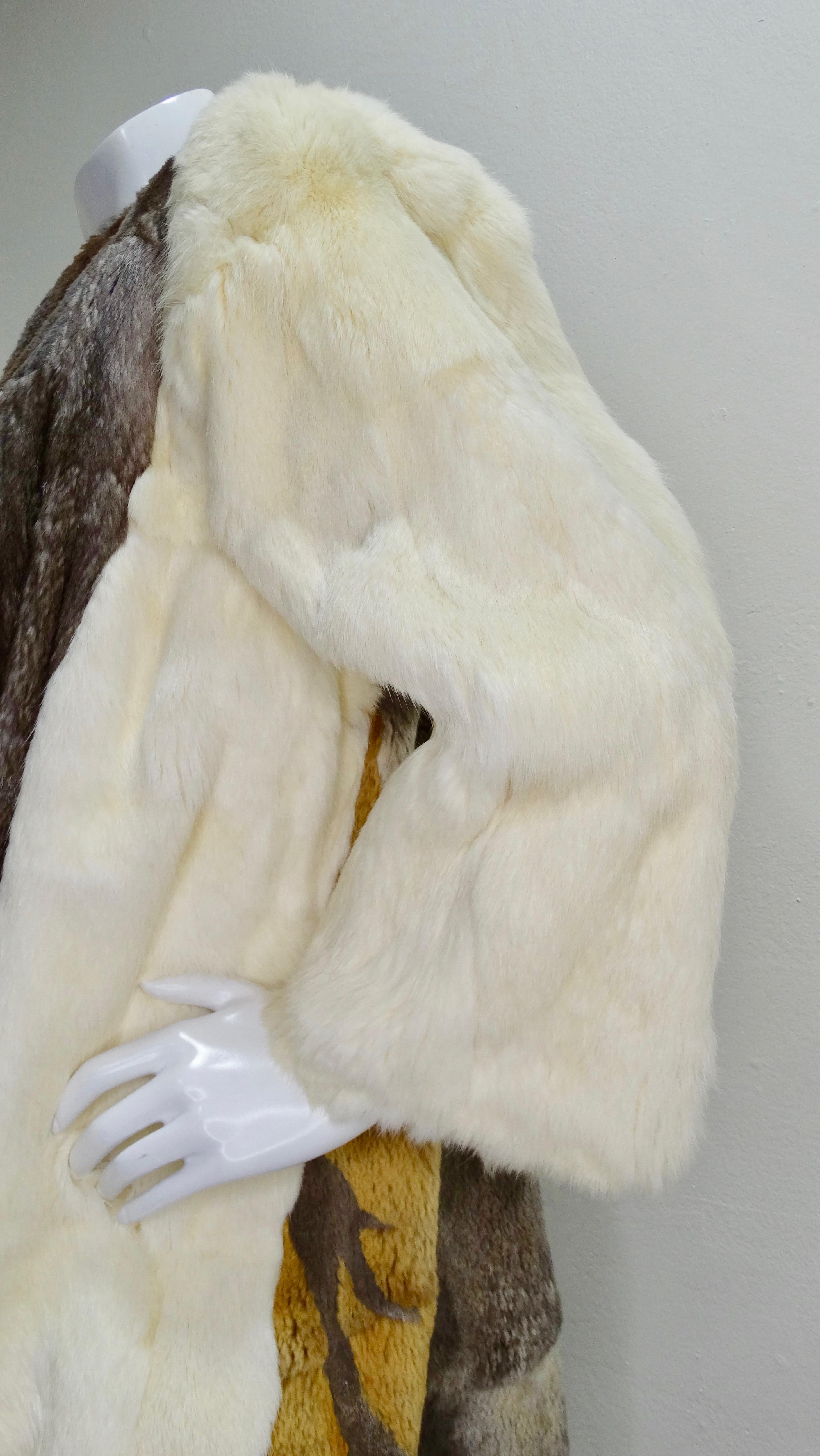 panda fur coat