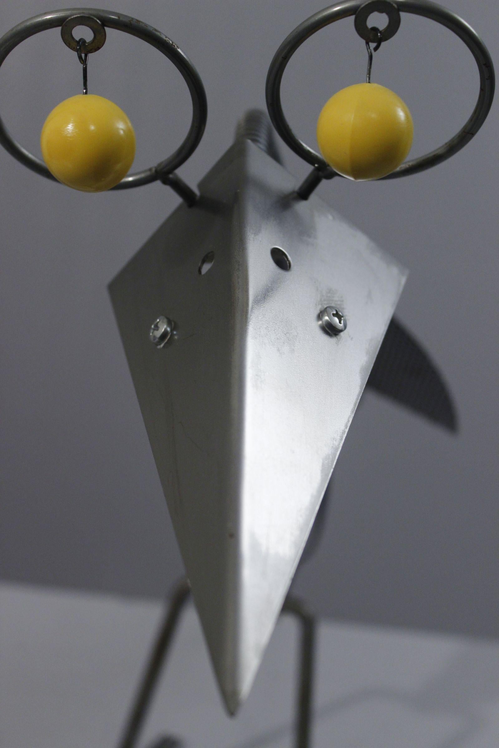Yvan Pestalozzi “Lozzi” Raven lamp Birdie series 1992 ed. Lacri Italy 1995 For Sale 1