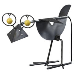 Yvan Pestalozzi “Lozzi” Raven lamp Birdie series 1992 ed. Lacri Italy 1995