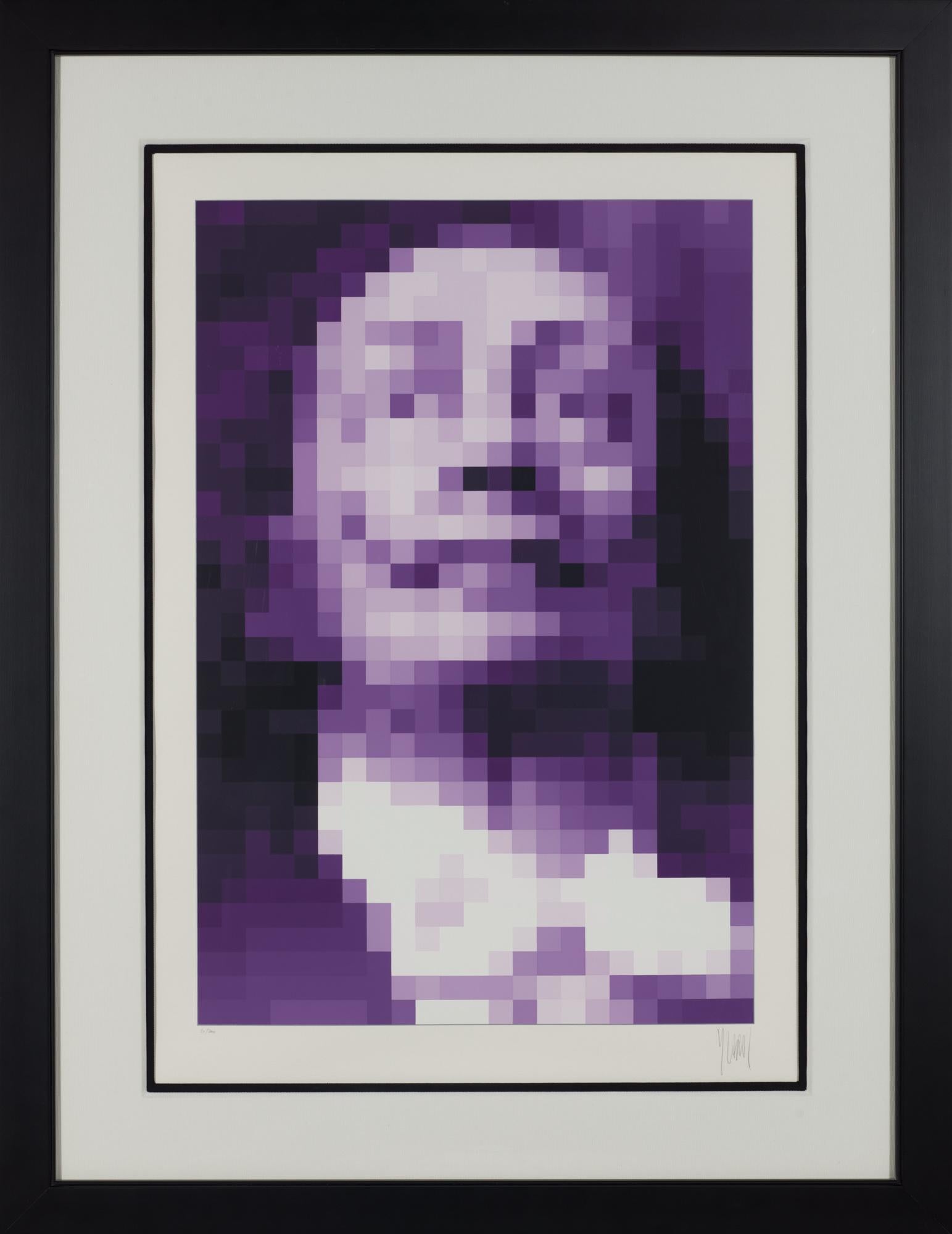 Faces of Dali #1 - Print by Yvaral (Jean-Pierre Vasarely)