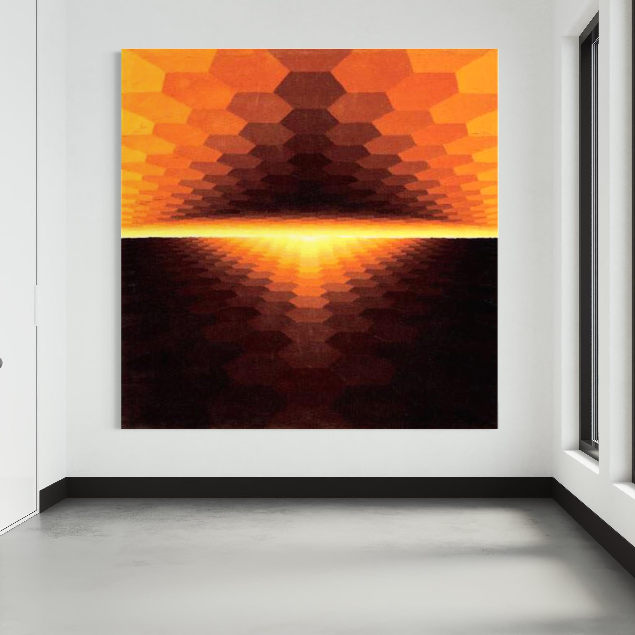 Jean-Pierre Yvaral 
Horizon jaune structuré
wool tapestry, 1975ca
220 x 218 cm 
The artwork is offered unframed.
The edition number might vary from what is shown in the pictures. 

Yvaral, born Jean-Pierre Vasarely, was a French artist specializing