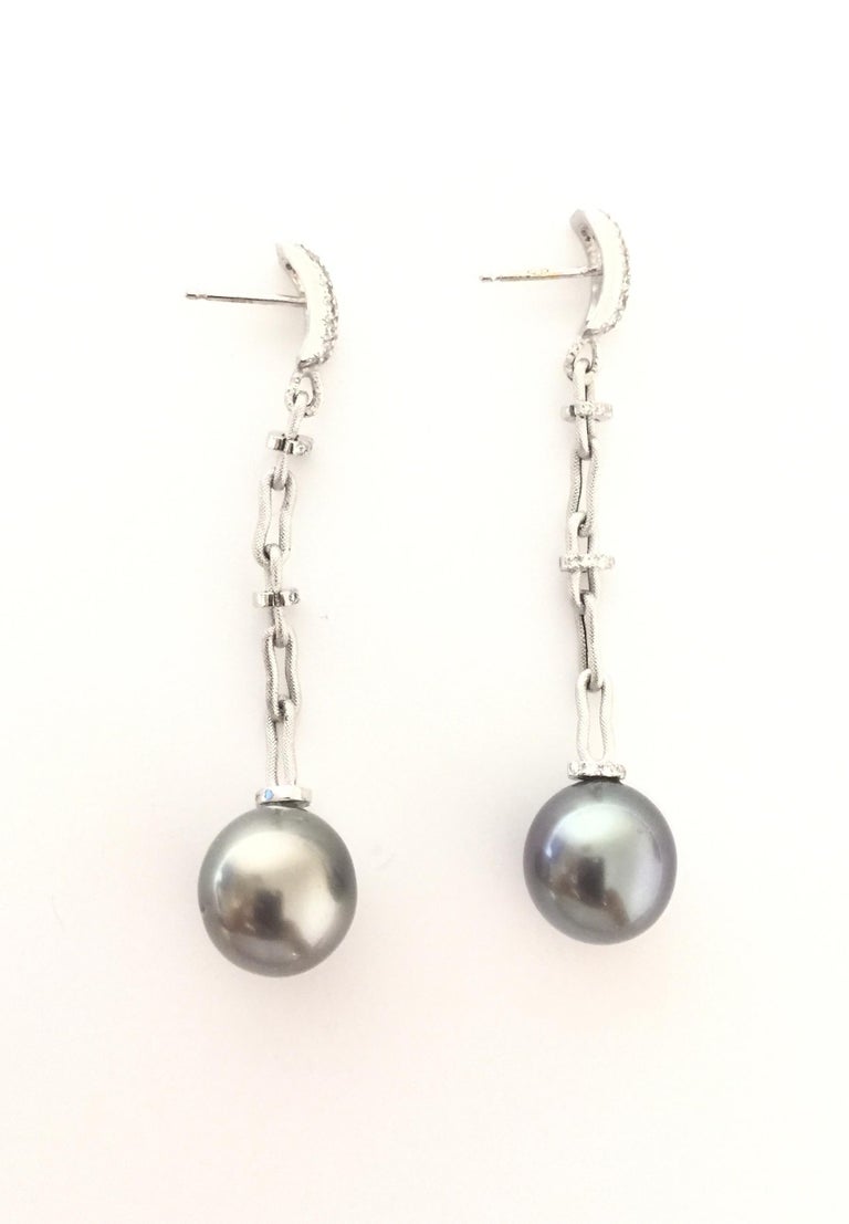 Yvel Pearls and Diamonds Earring E1MARTHW For Sale at 1stDibs