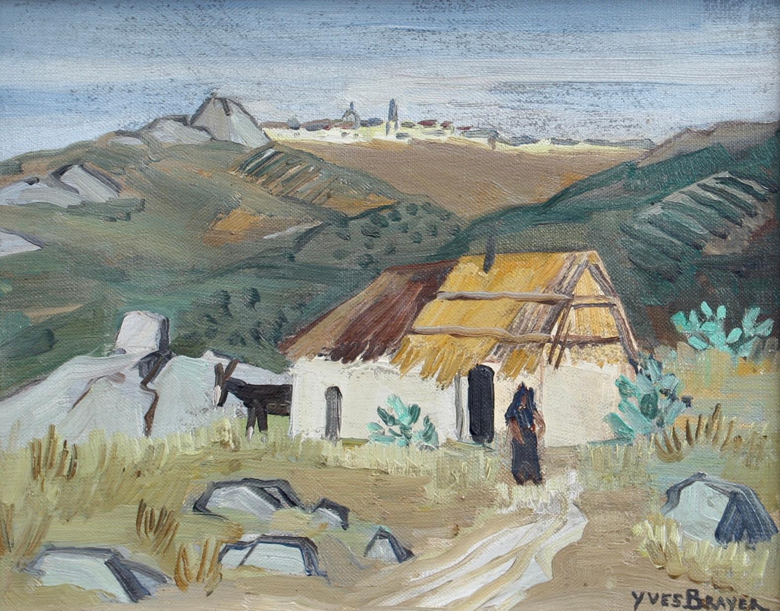 Granja siciliana - Painting de Yves Brayer