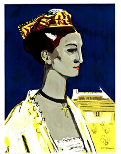 Original 1959 Les Fetes de Provence Annee Mireille, French vintage poster