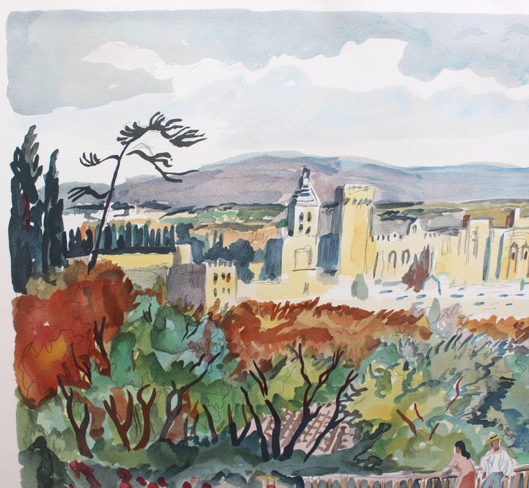 Yves Brayer Yves Brayer, 'View of Avignon', Original Artist's Proof