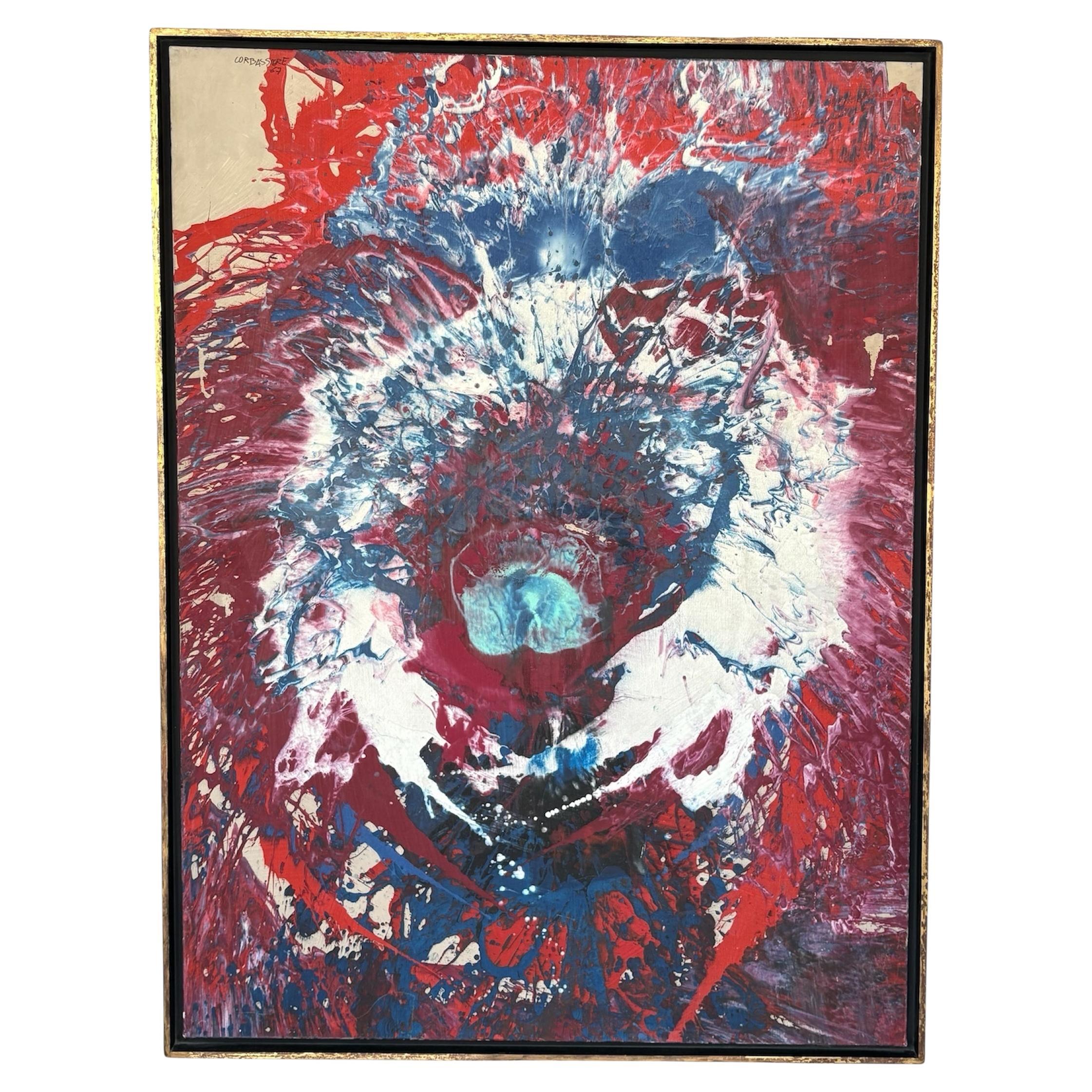 Yves Corbassière (Französisch 1925-2020) Großes Öl auf Leinwand, signiert und datiert 1967

Corbassière wurde am 16. Mai 1925 in Montmartre als Sohn einer Industriellenfamilie geboren. Er hatte zwei Schwestern. 

Corbassière ist vor allem in den