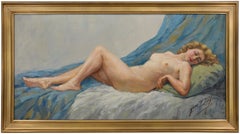 YVES DIEY The Nude, Oil on canvas, 1930s