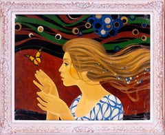 Yves Ganne - French, 20th Century
Le Papillon
by Yves Ganne, signed oil on canvas French, 20th Century
Le Papillon
by Yves Ganne, signed oil on canvas