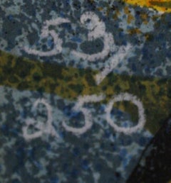 "Clown Blanc a la Mandolin" Limited Edition Lithograph 53/250, Signed by Artist