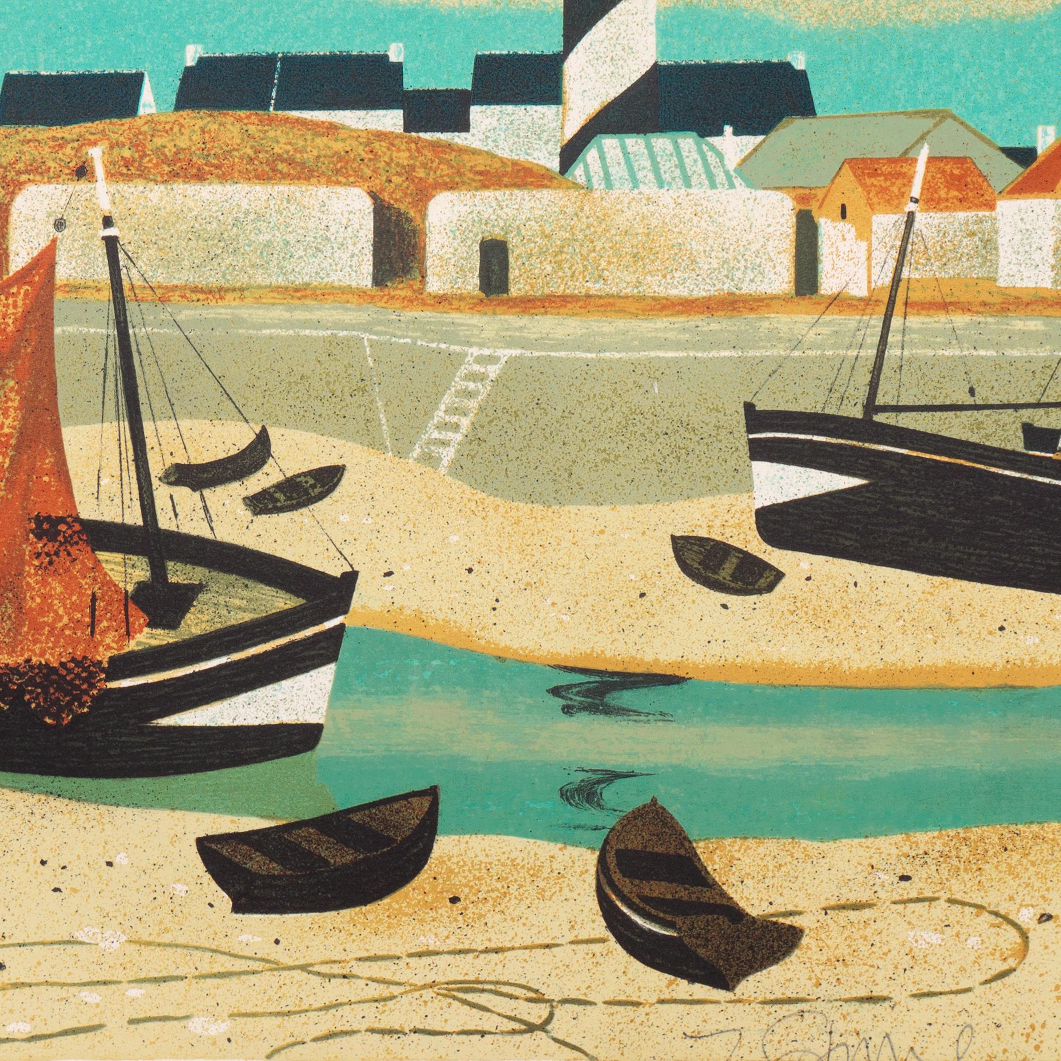 'Low Tide, Brittany', Ecole des Beaux-Arts, Musée d'Art Moderne, Paris For Sale 4