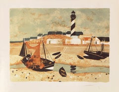 'Low Tide, Brittany', Musée d'Art Moderne, Paris, Ecole des Beaux-Arts, Benezit