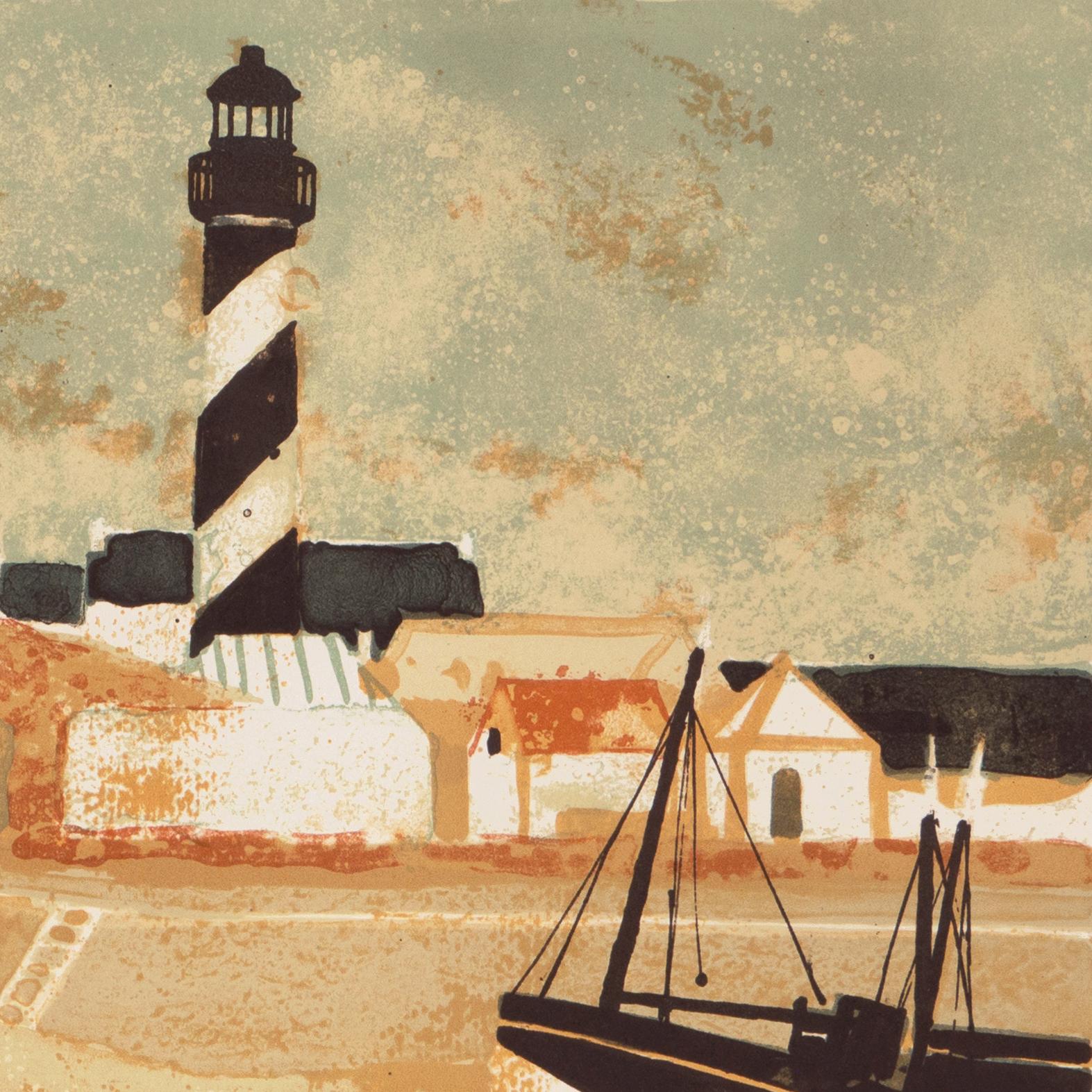 'Low Tide, Brittany', Musée d'Art Moderne, Paris, Ecole des Beaux-Arts, Benezit For Sale 4