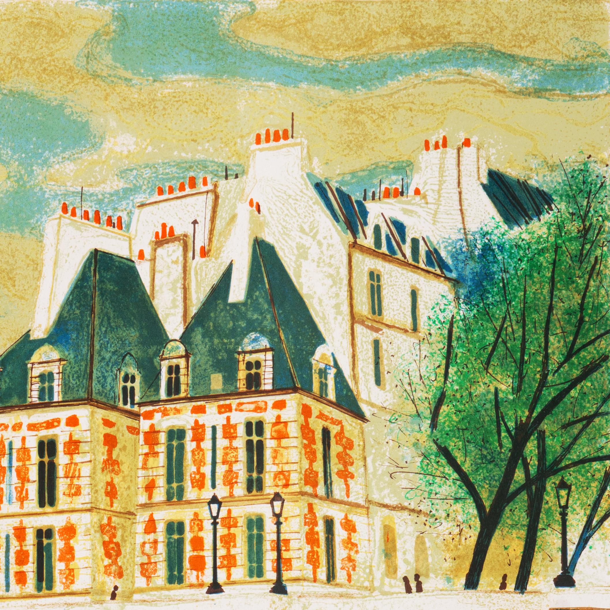 'Paris, The Pont Neuf', Post-Impressionist, Fernand Léger, Musée d'Art Moderne For Sale 2