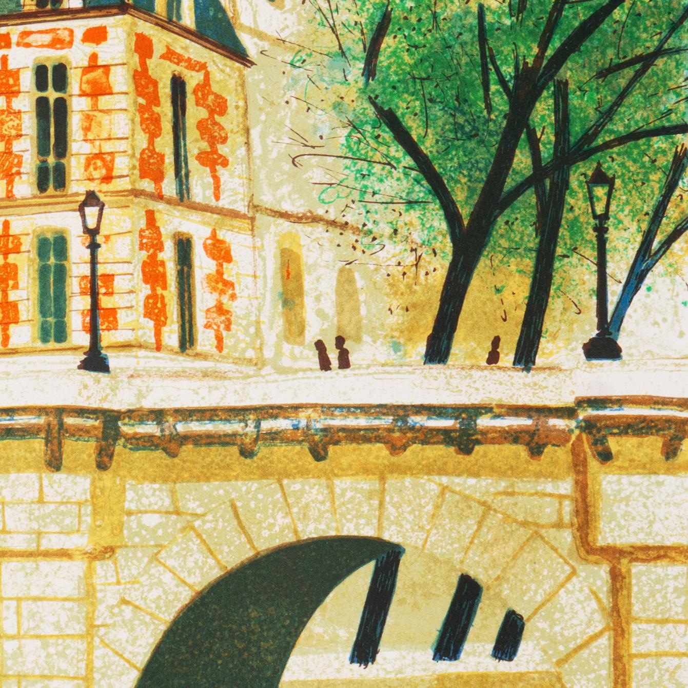 'Paris, The Pont Neuf', Post-Impressionist, Fernand Léger, Musée d'Art Moderne For Sale 8