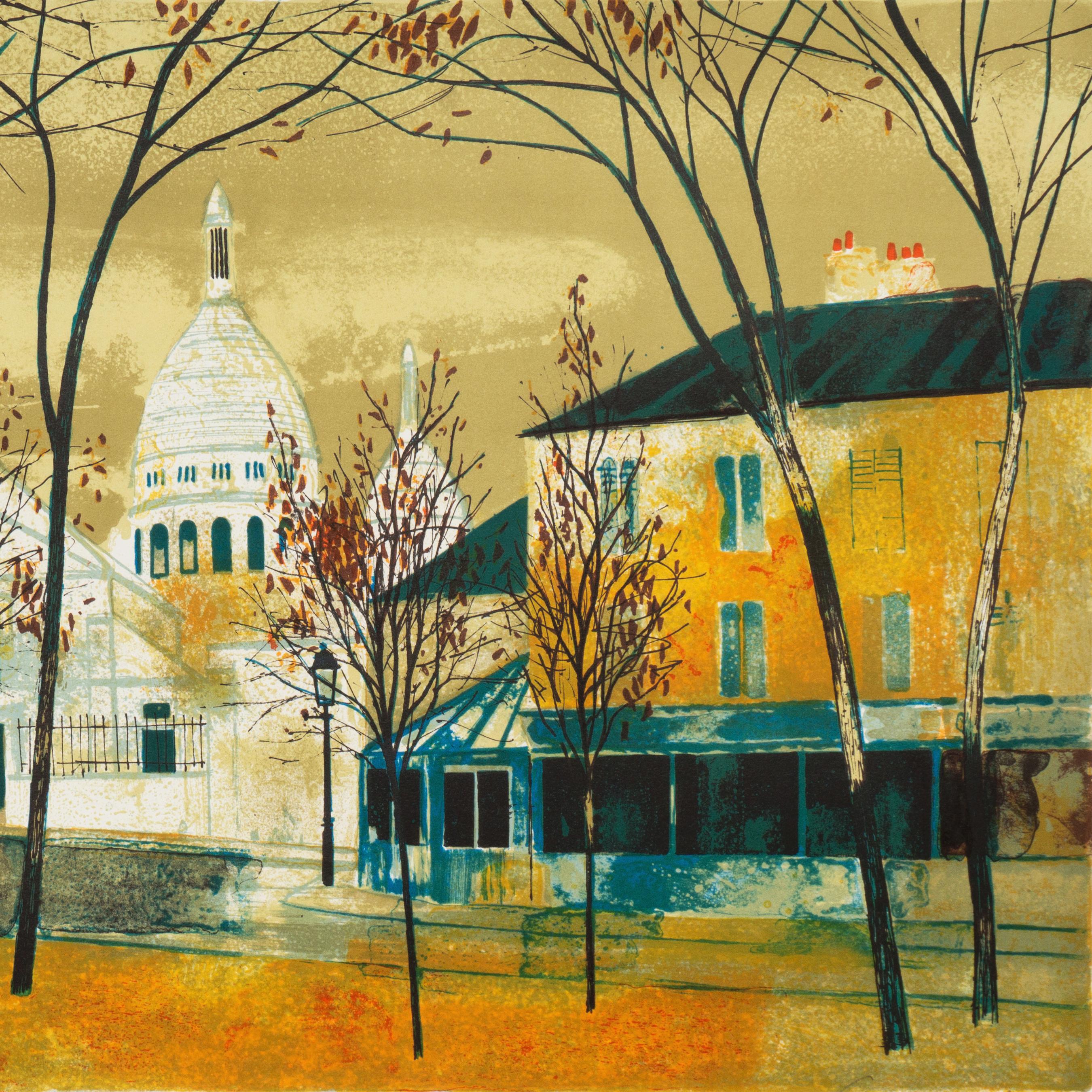 'Place du Tertre, Montmartre', Paris, Ecole des Beaux-Arts, Musée d'Art Moderne For Sale 1