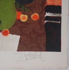 Tea Time - Original Lithograph Signed