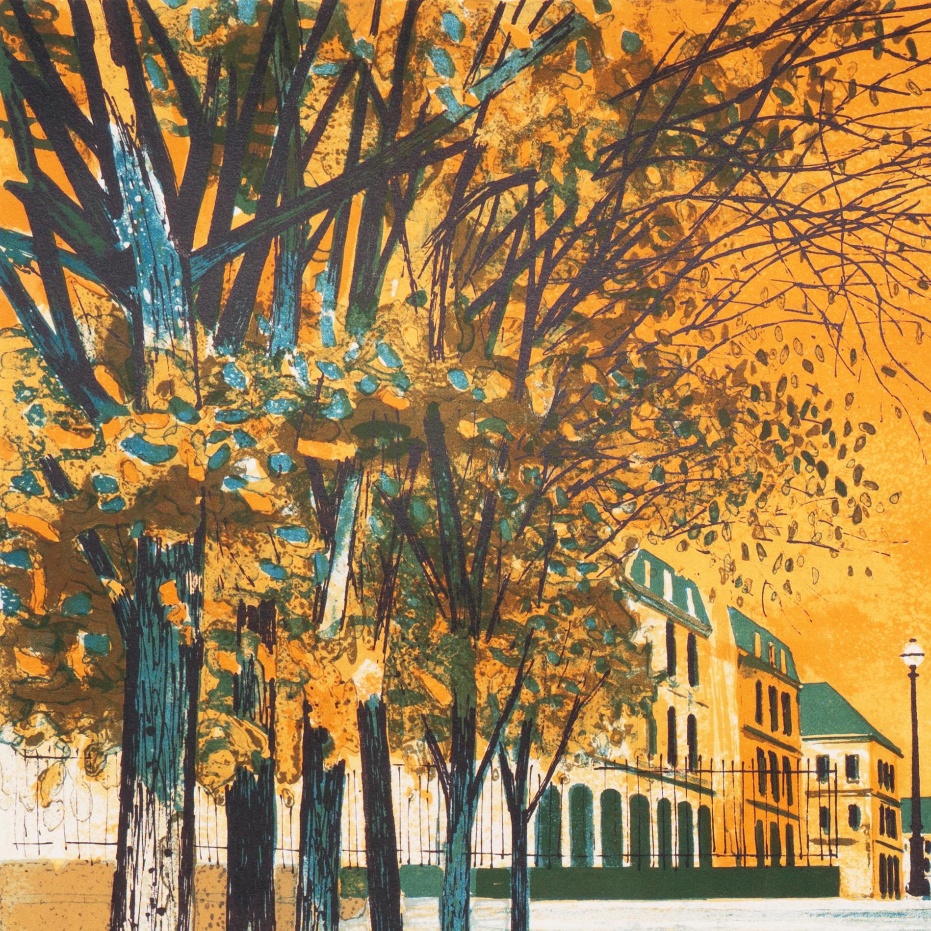 'View of the Place Vendôme', Musée d'Art Moderne Paris, Academie Julian, Benezit For Sale 4