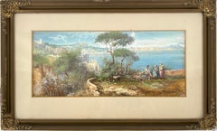 View in Summer of Napoli, Italy
