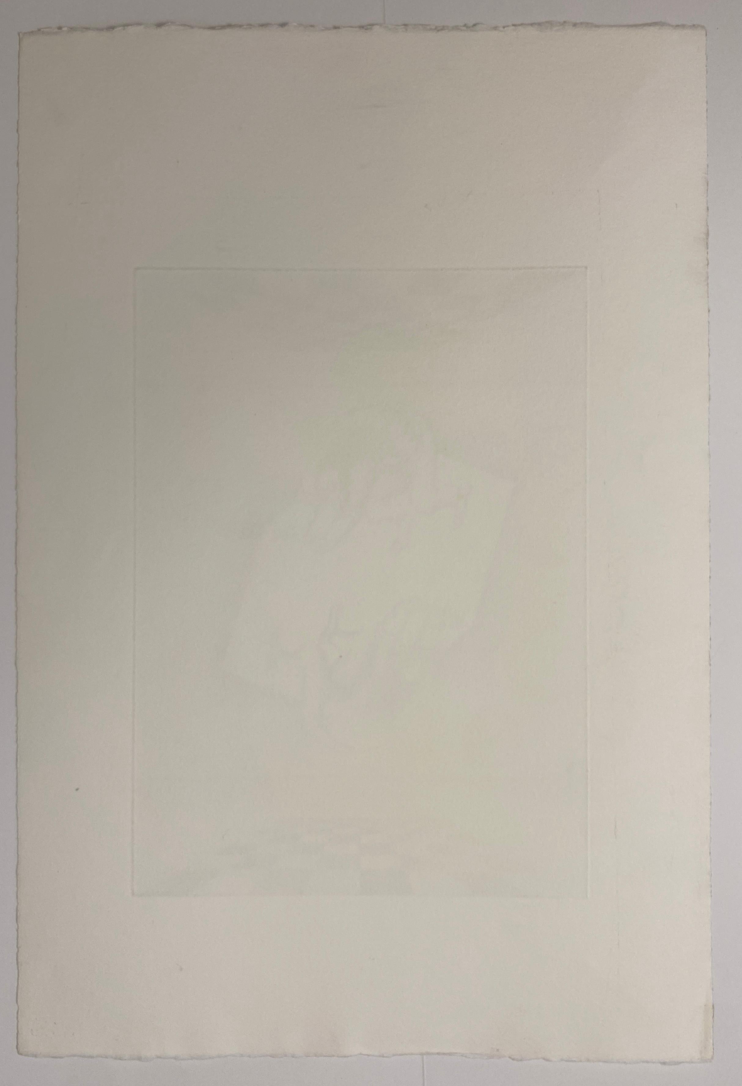 Impression surréaliste Yves Jobert B/W, numérotée et signée au crayon en vente 1