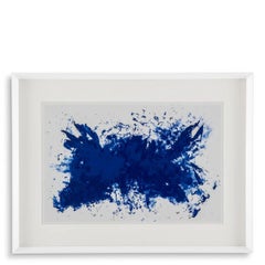 Yves Klein Art Print – Hommage to Tennessee Williams Framed
