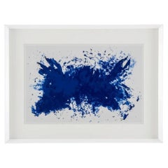 Yves Klein Art Print – Hommage to Tennessee Williams Framed