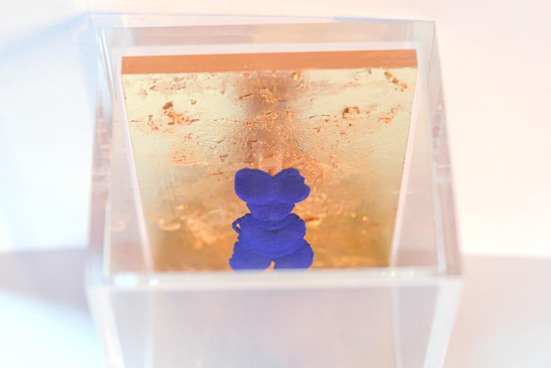 French Yves Klein, Jewel Sculpture 