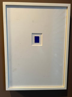 Sans titre (IKB Pigment on postal stamp), (1957-1959)