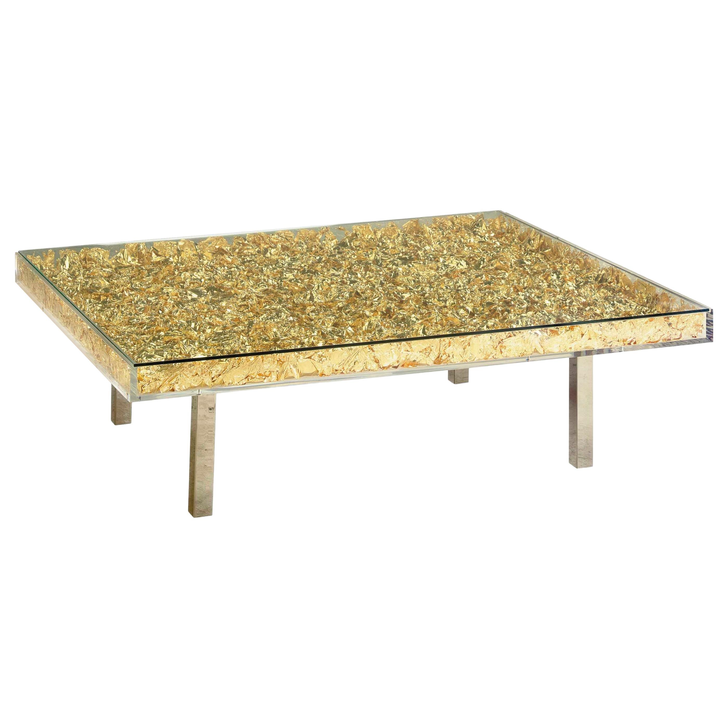 Yves Klein / Monogold Table For Sale