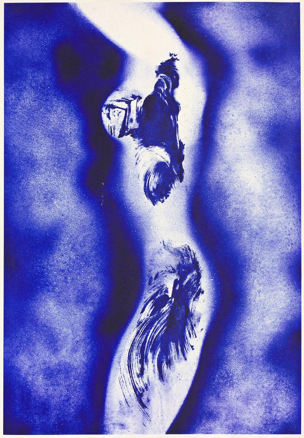 Yves Klein Abstract Print - Anthropometrie ANT 148