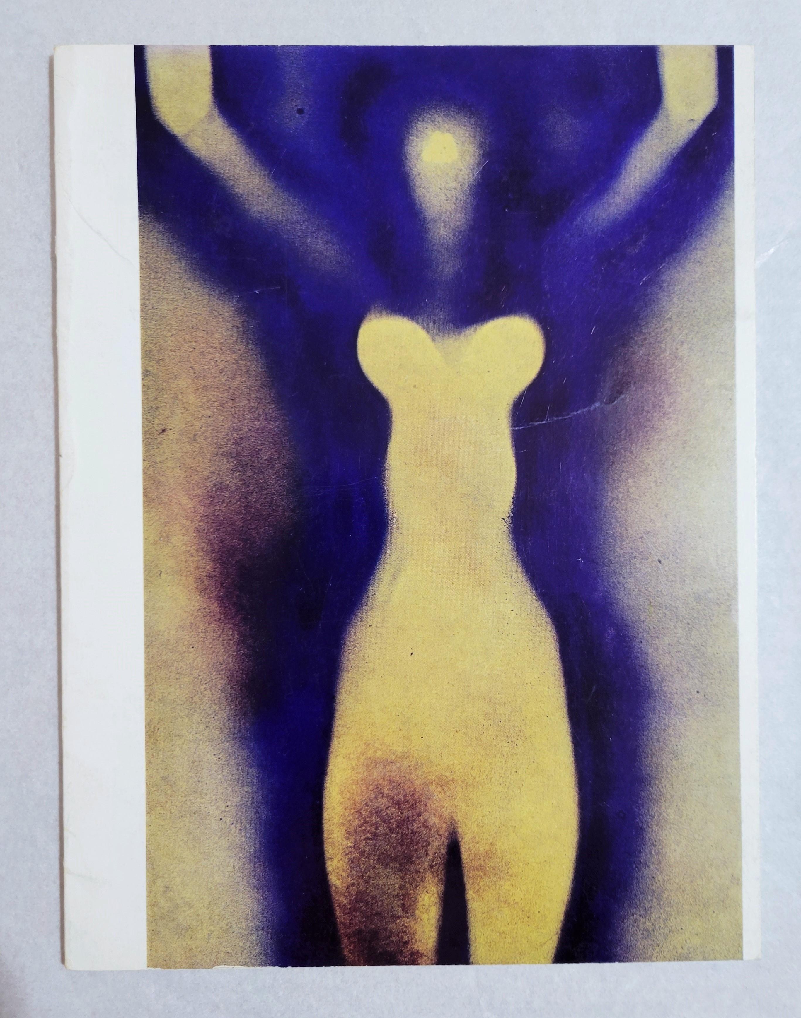 Galerie Karl Flinker (Anthropometry) Poster /// Yves Klein Nude Figurative Blue  For Sale 10