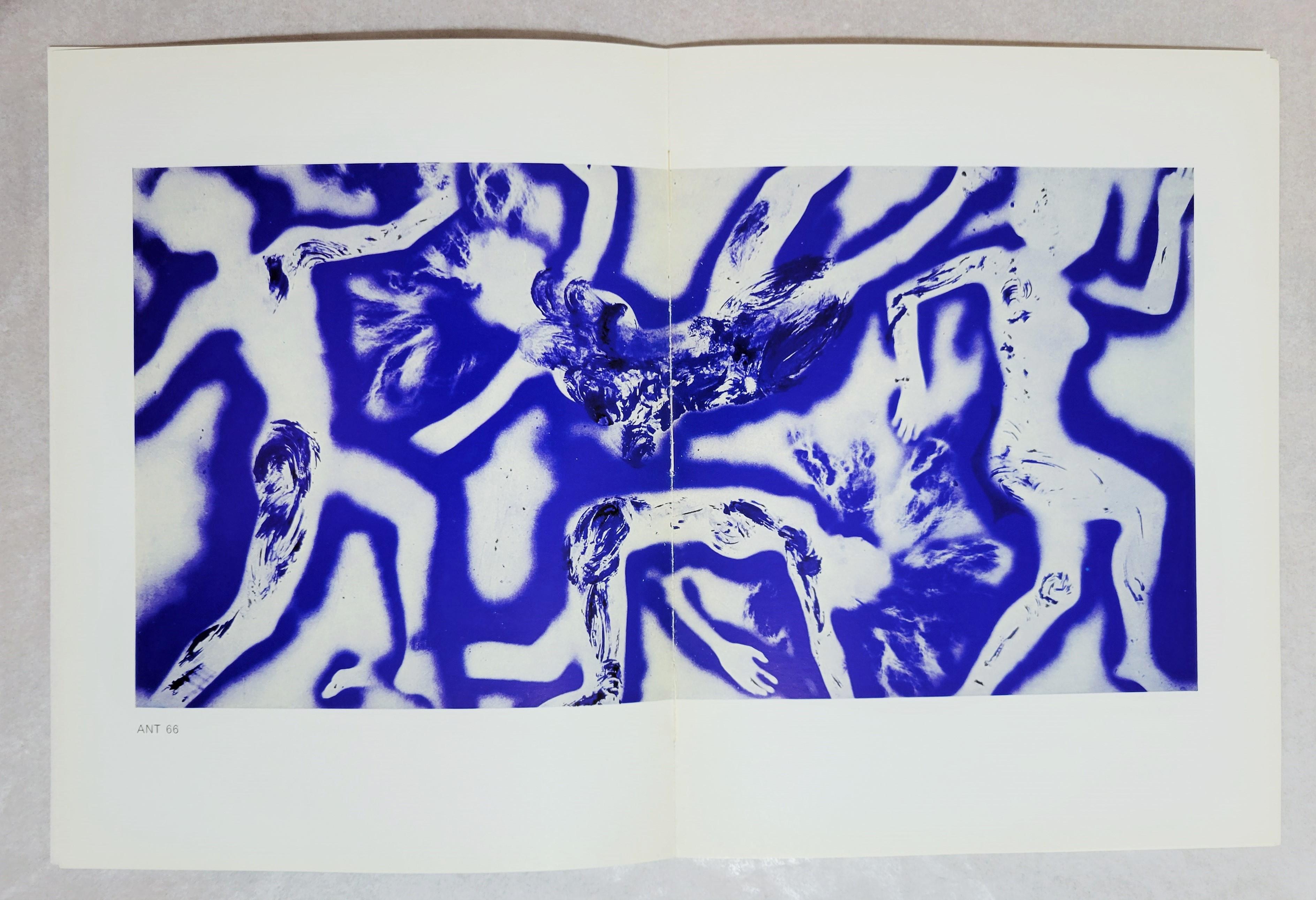 Galerie Karl Flinker (Anthropometry) Poster /// Yves Klein Nude Figurative Blue  For Sale 12