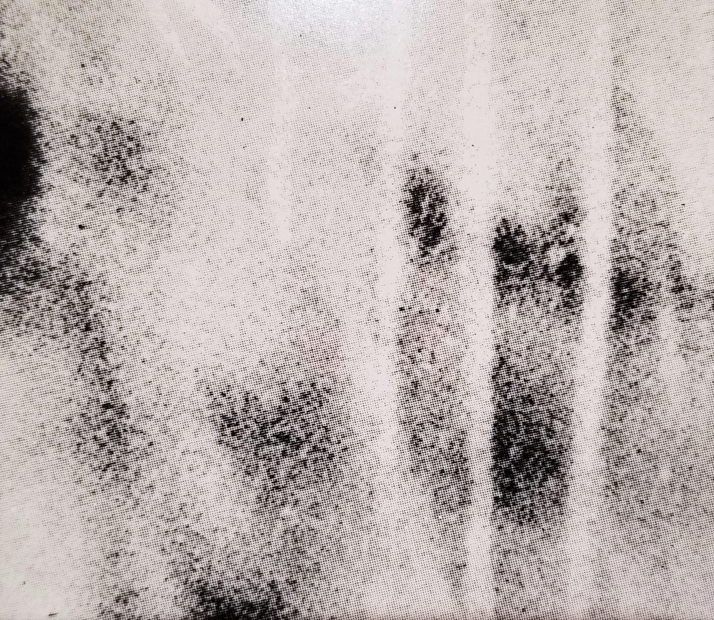 Galerie Karl Flinker (Peintures de Feu) Poster /// Yves Klein Feuergemälde Kunst im Angebot 13