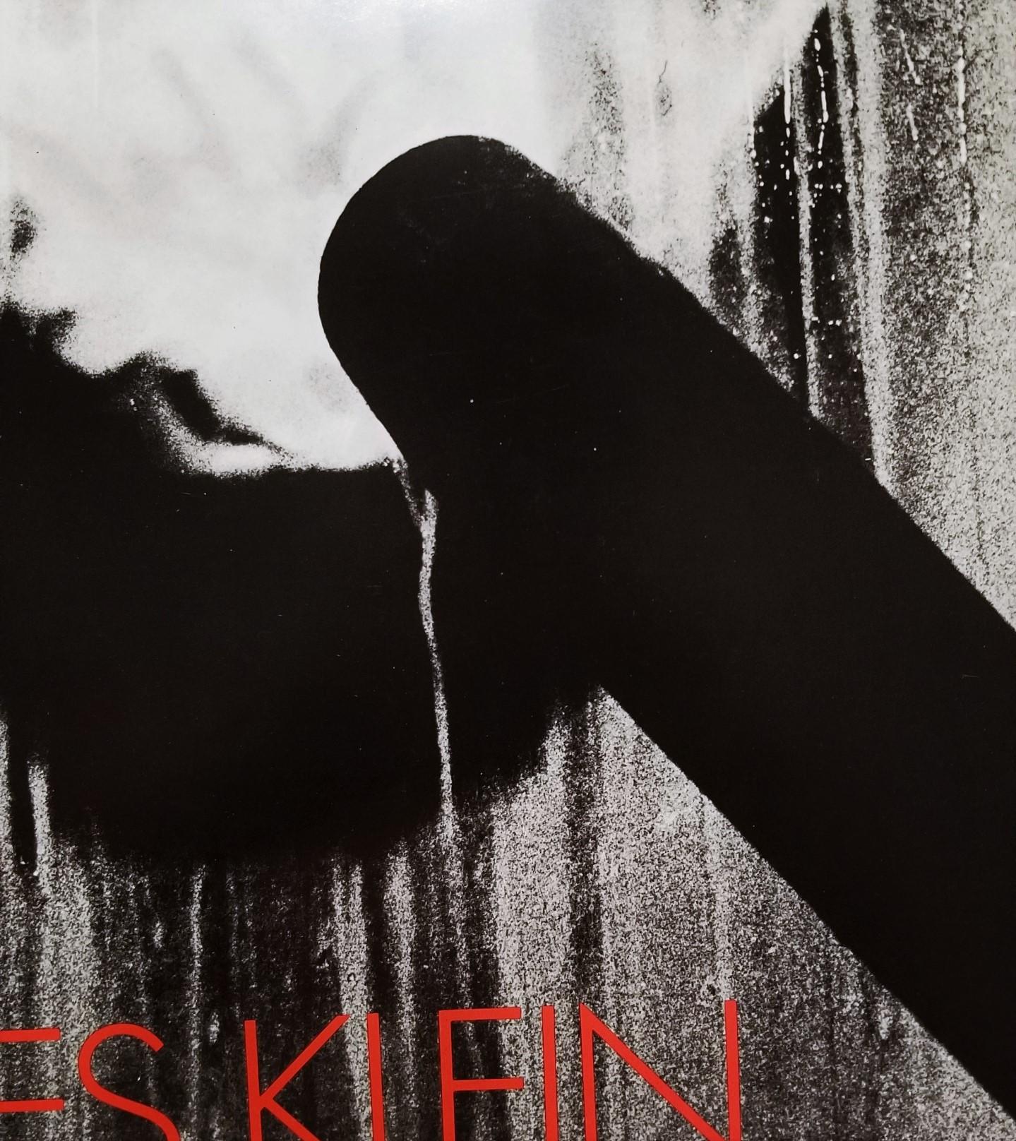 Galerie Karl Flinker (Peintures de Feu) Poster /// Yves Klein Feuergemälde Kunst im Angebot 8