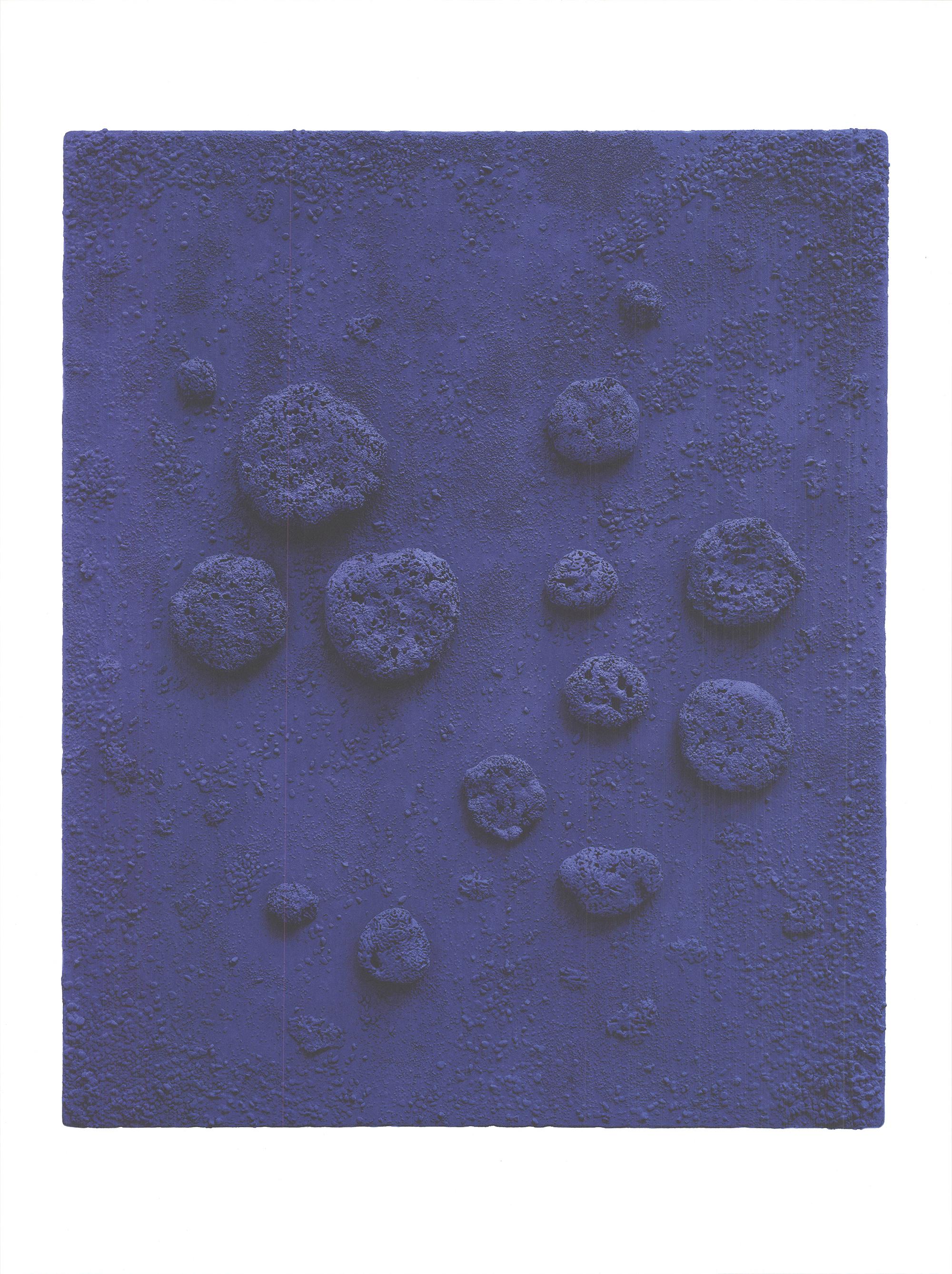 Yves Klein Abstract Print - L'Accord Bleu