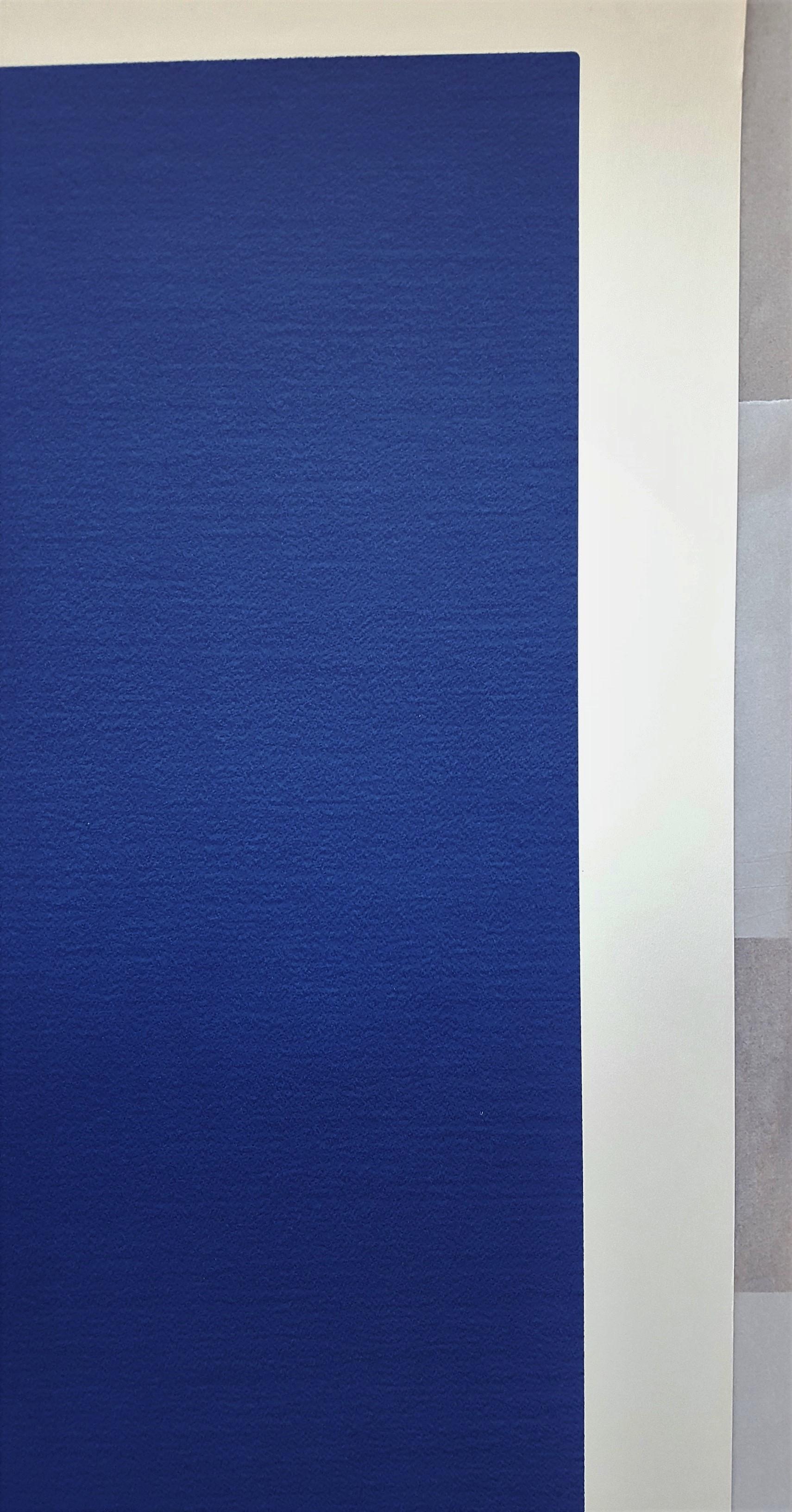 Monochrome Bleu (IKB 3) - Blue Abstract Print by Yves Klein