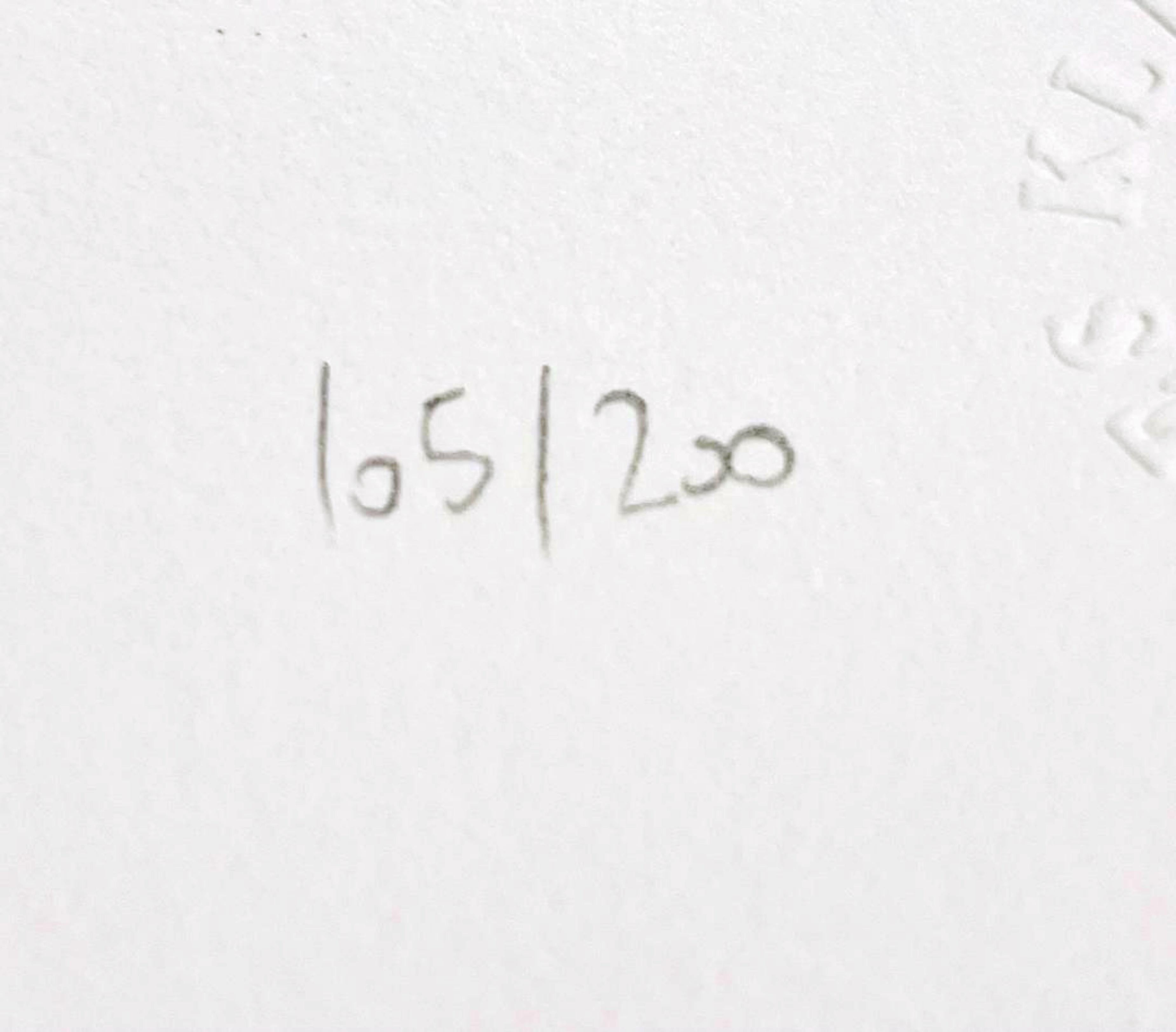 Peintures Chez Iris Clert 1957 certified, stamped by Yves Klein Archives 105/200 For Sale 3