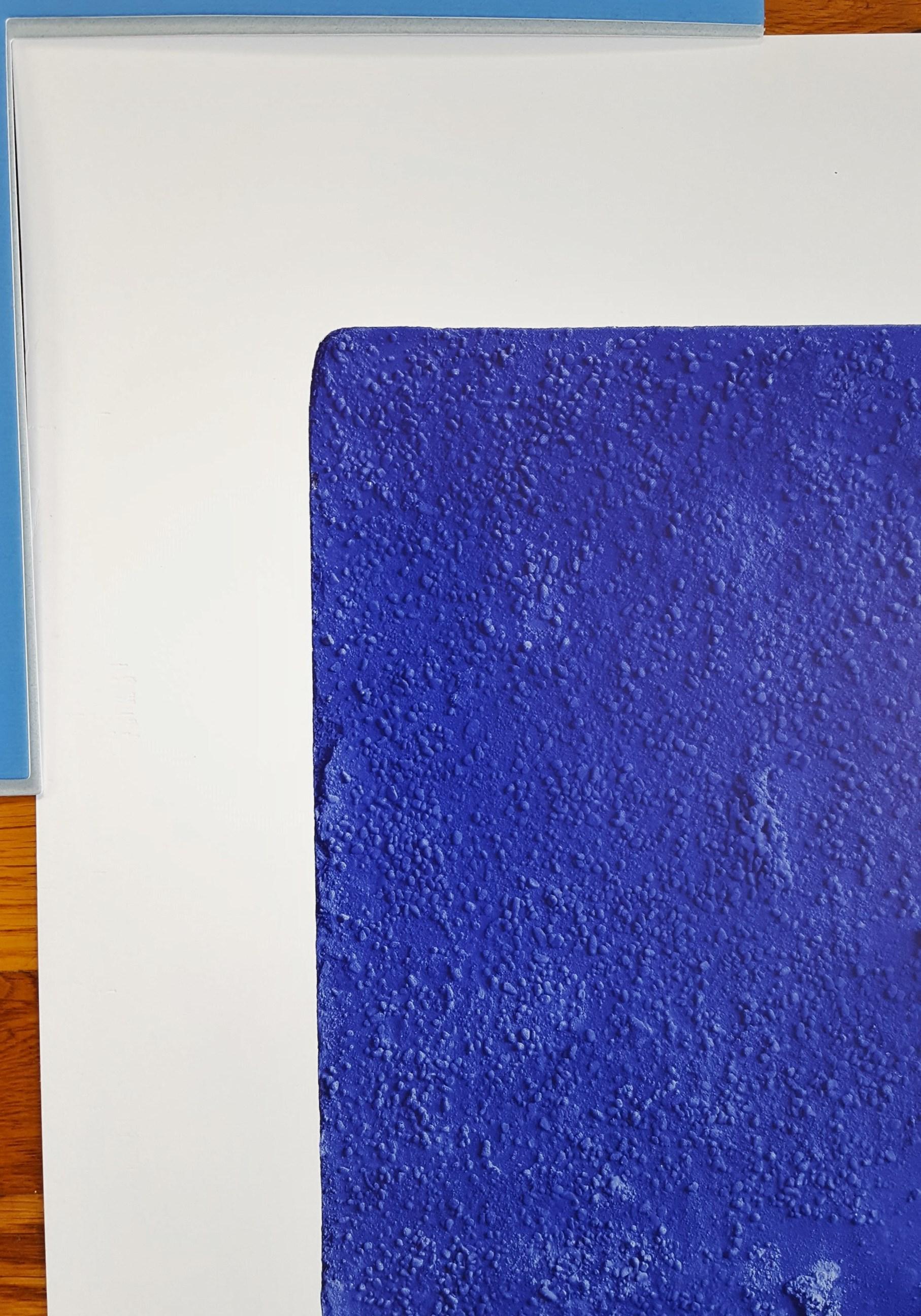 yves klein relief eponge