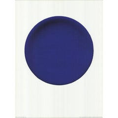 Yves Klein 'Blue Disk' 1997- Serigraph