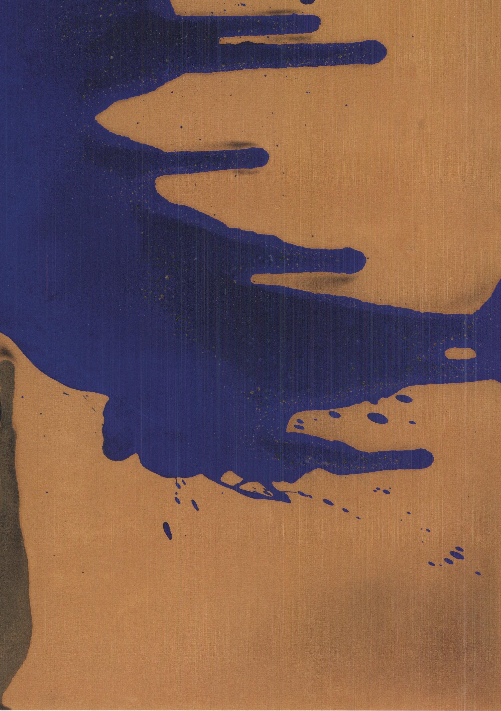 Yves Klein 'Untitled, Coloured Fire Painting (FC17)' For Sale 1