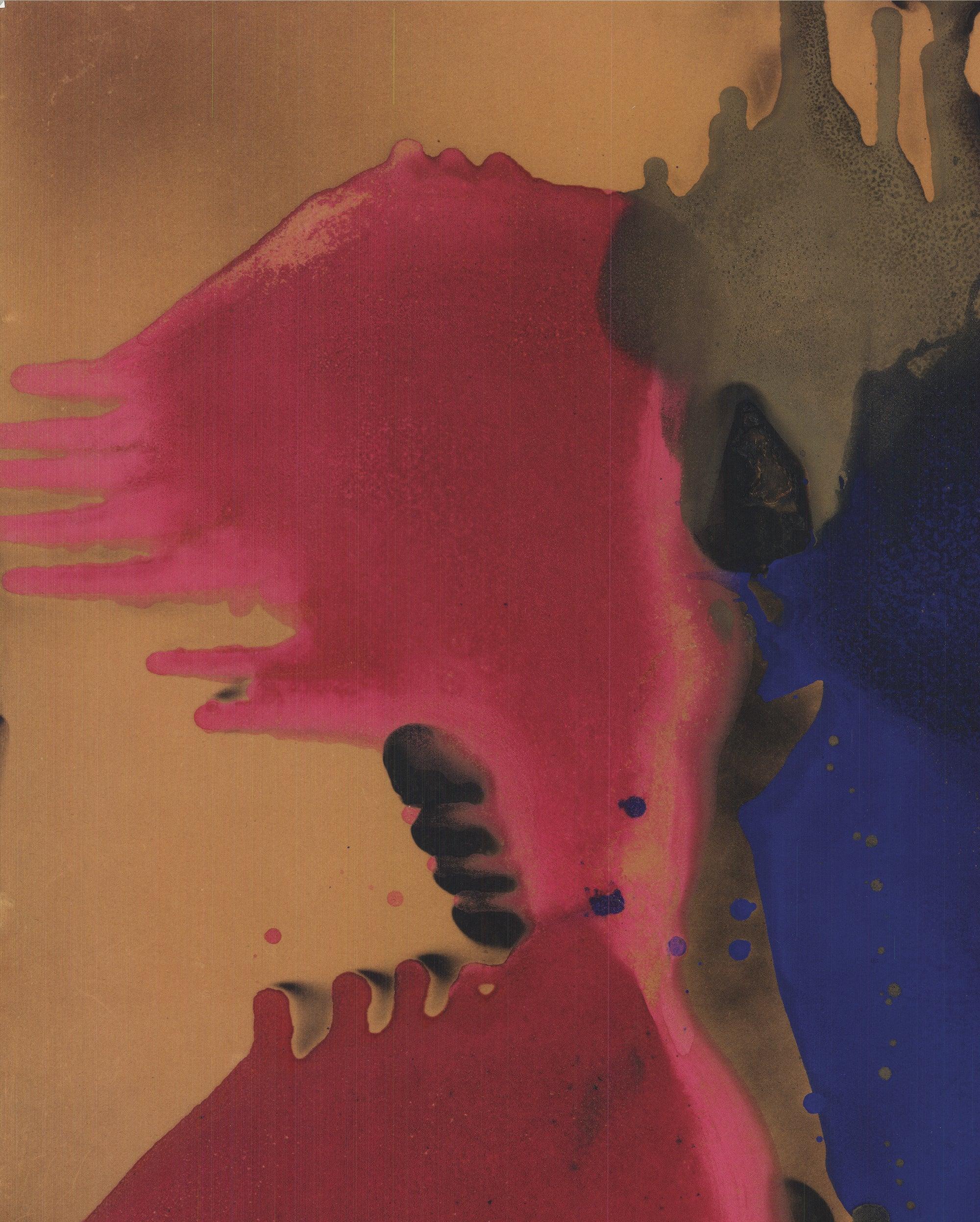Yves Klein 'Untitled, Coloured Fire Painting (FC17)' For Sale 2