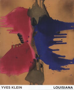 Yves Klein "Senza titolo, pittura a fuoco colorata (FC17)".