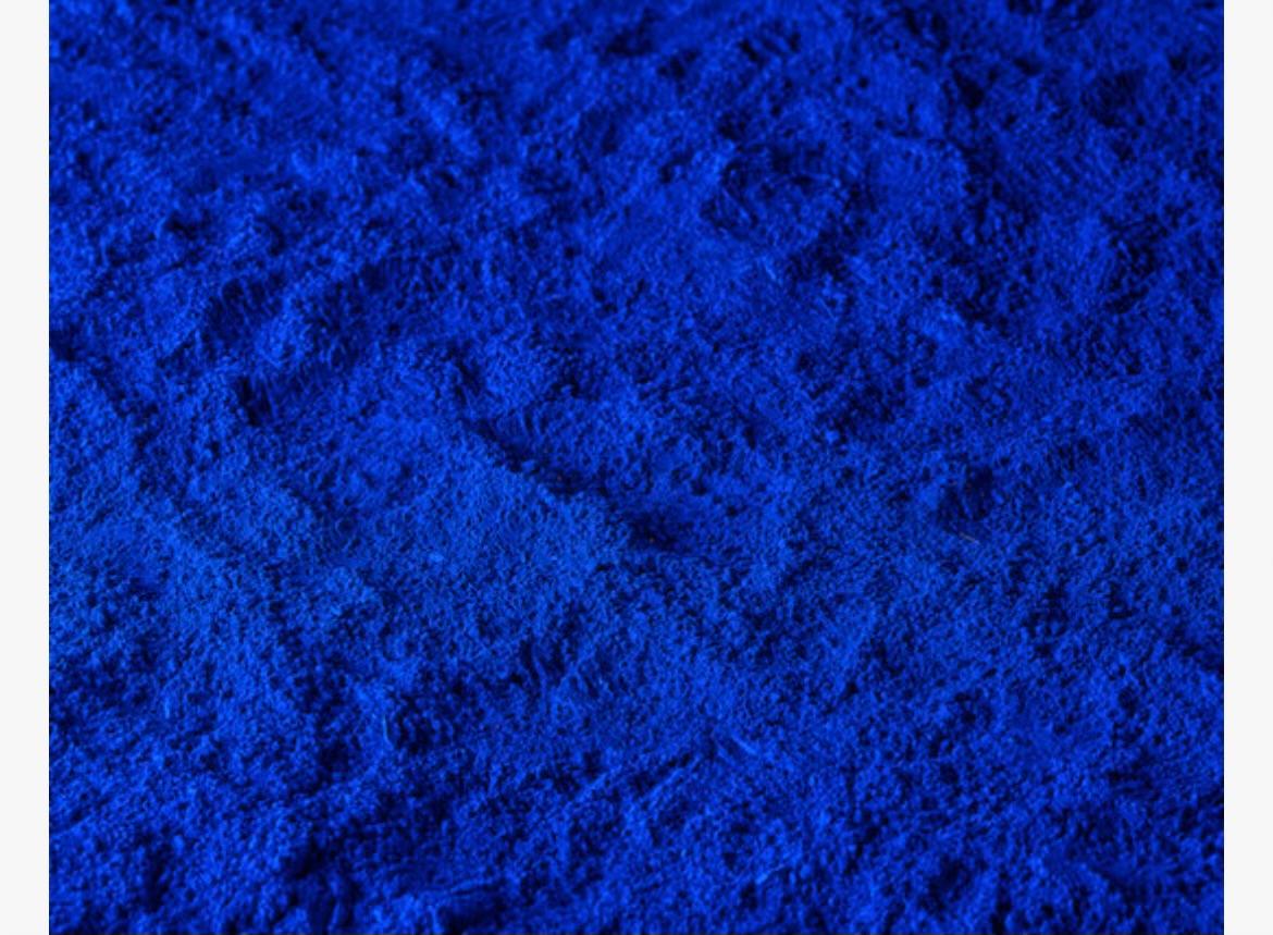 Yves Klein - Table Bleu - Plexiglass Blue IKB Pigment Glass Chromed Aluminum 2