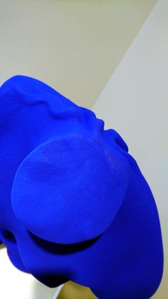 Yves Klein Venus of Alexandria IKB Painted Aphrodite Bust