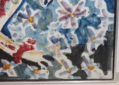 Yves Leduc 'American, 20th Century' Oil Portrait of an Elegant Woman