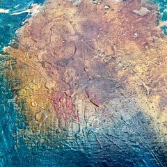 Yves Leduc - Large Oil on Canvas Landscape - Trees and House