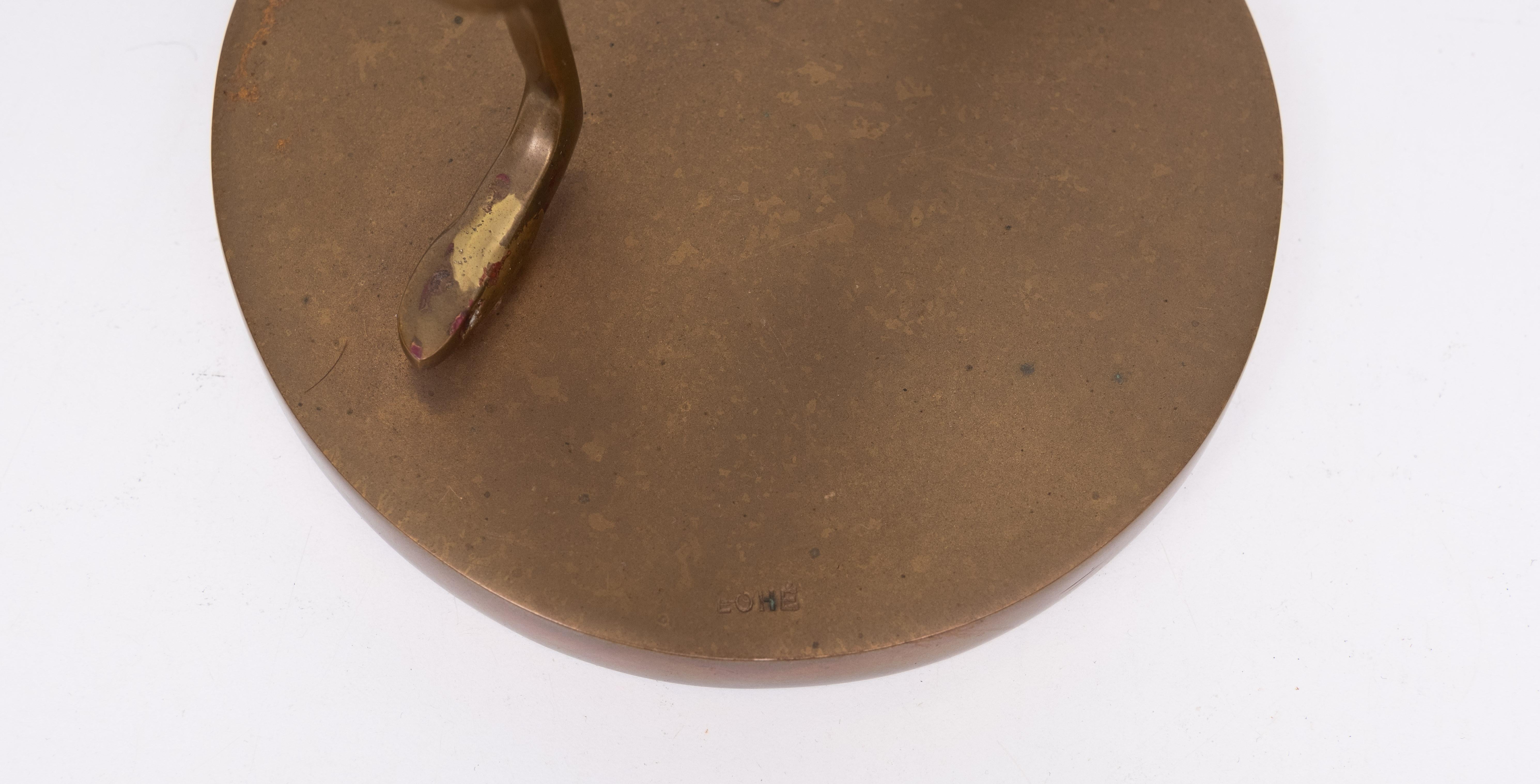 Yves Lohé,  Figurilla de bronce ''Golfista'' . Años 70 Francia en venta 1