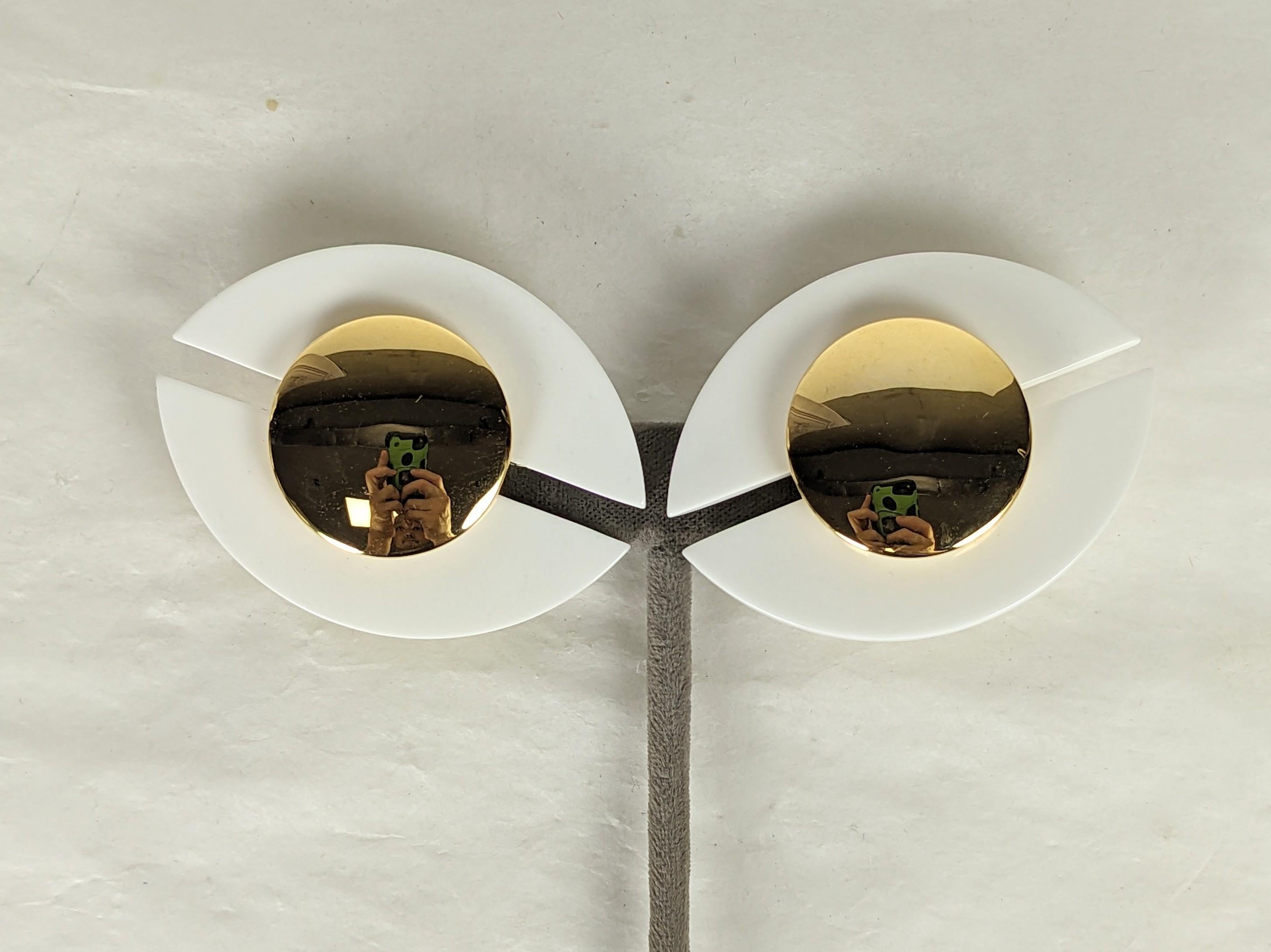 Women's Yves Saint Laurent 1970s Bakelite Earclips For Sale