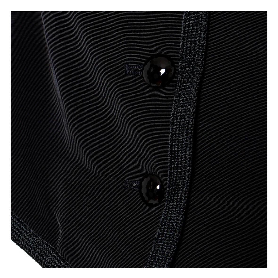Yves Saint Laurent 1970s Black Puff Sleeve Jacket 2
