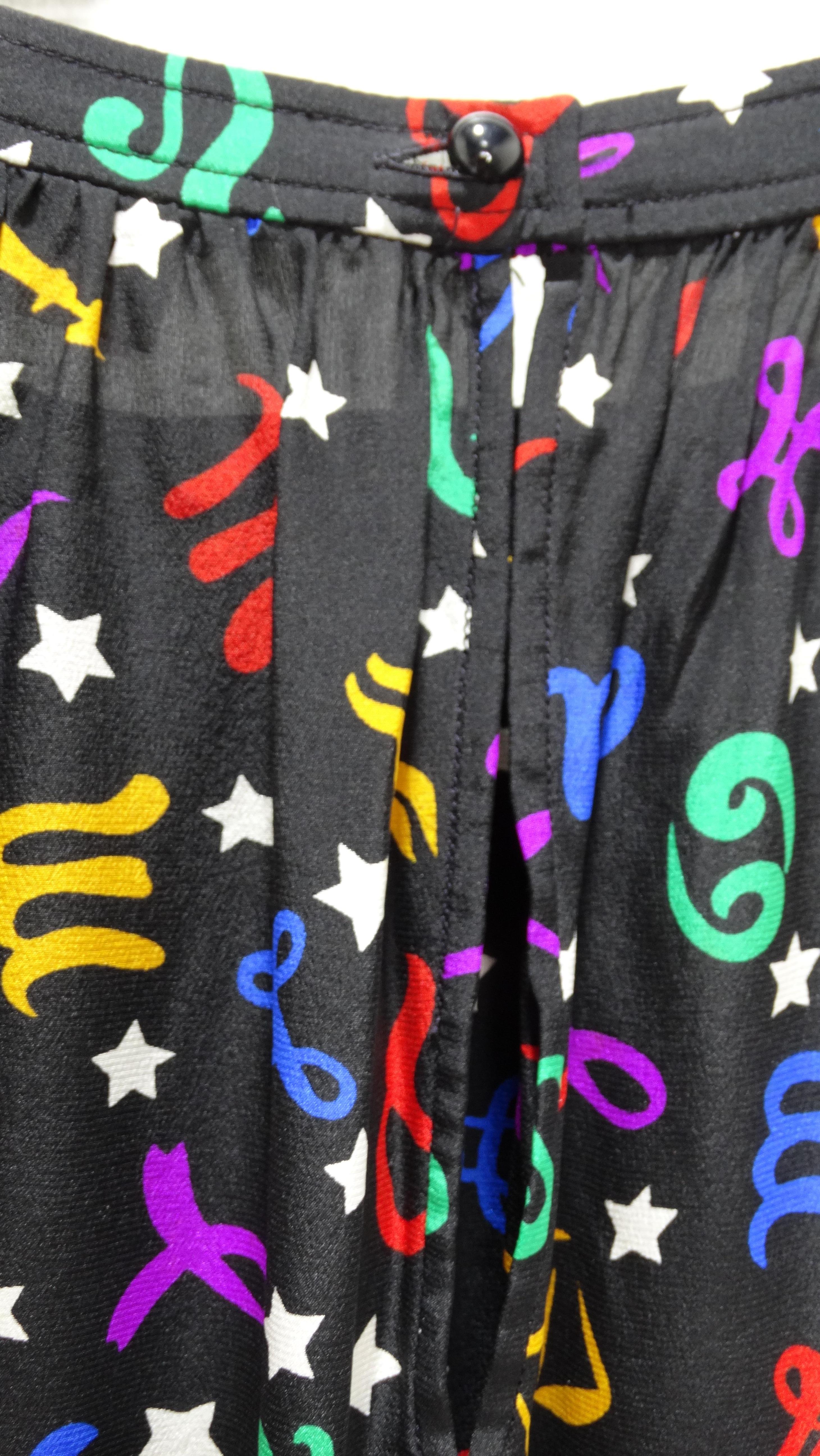Yves Saint Laurent 1970er Jahre Sternzeichen-Kleid im Zustand „Gut“ im Angebot in Scottsdale, AZ