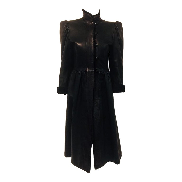Yves Saint Laurent 1976 Russian Collection Fur and Leather Coat For ...